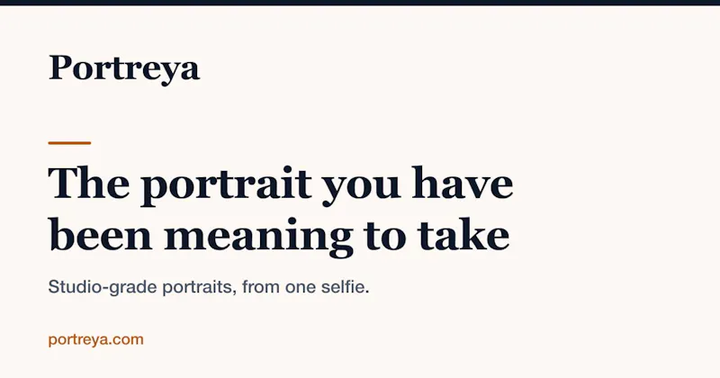 Portreya screenshot 1