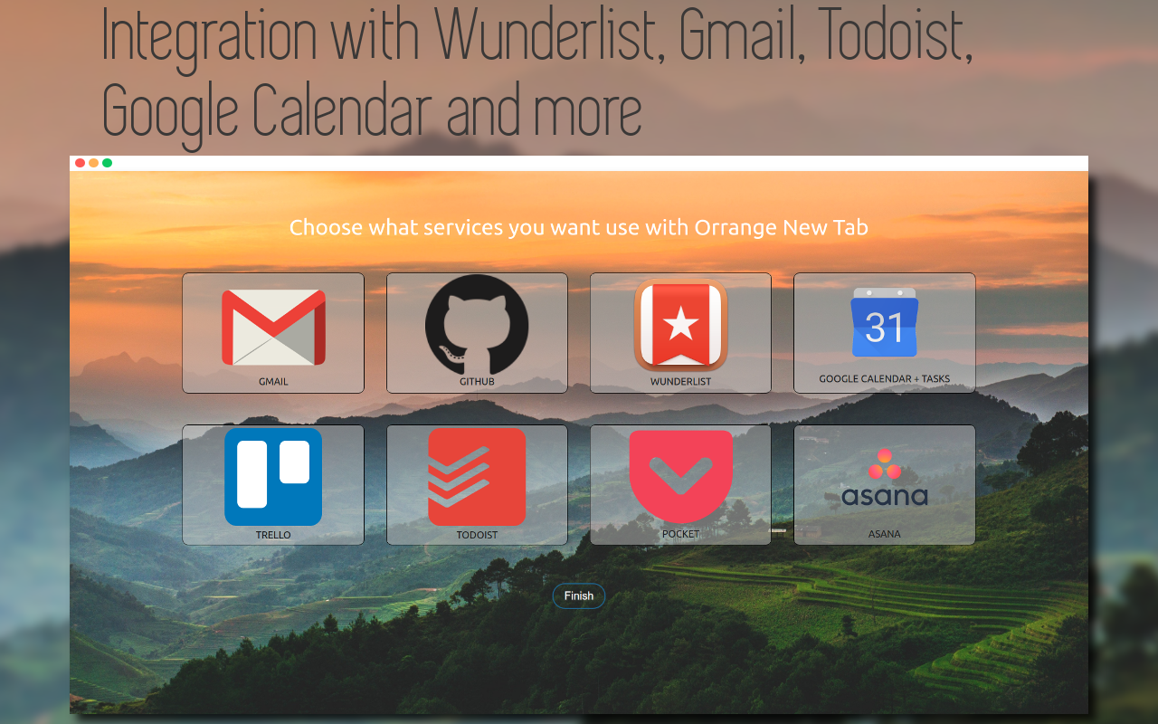 Orrange New Tab gallery image