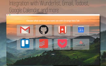 Orrange New Tab gallery image