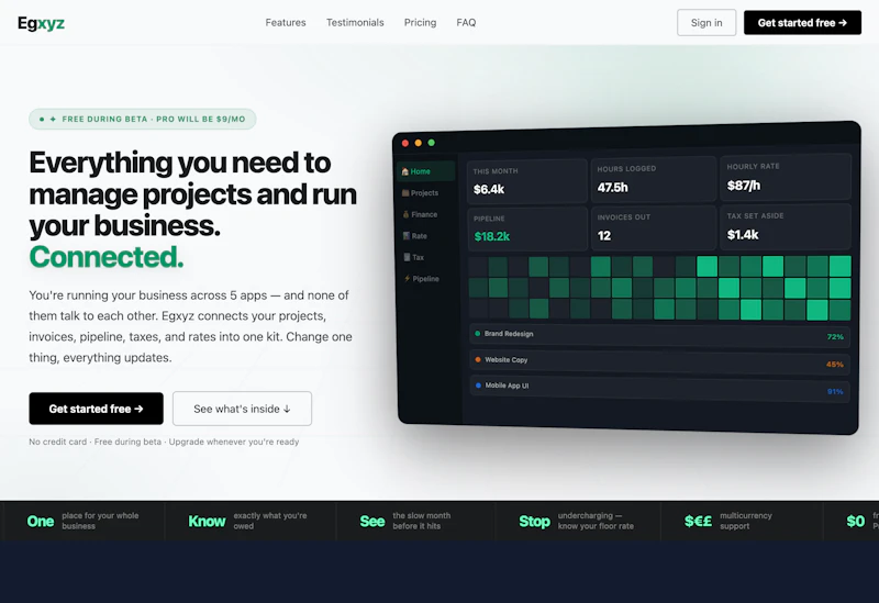 Egxyz screenshot 1