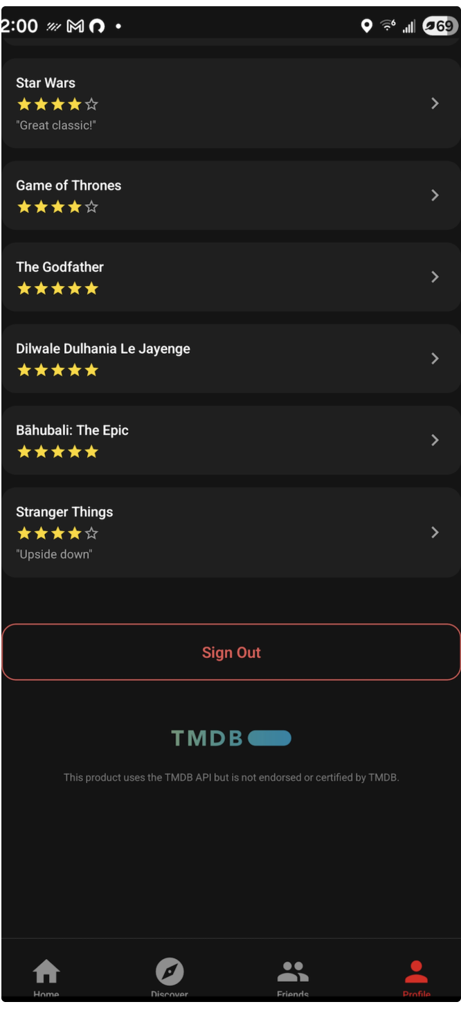 CineConnect - Screenshot 2 showing product features and functionality