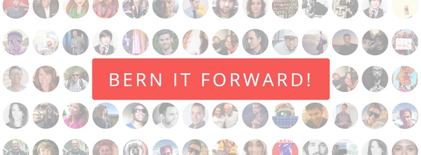 #BernItForward gallery image