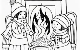 Christmas Themed Coloring Book media 2