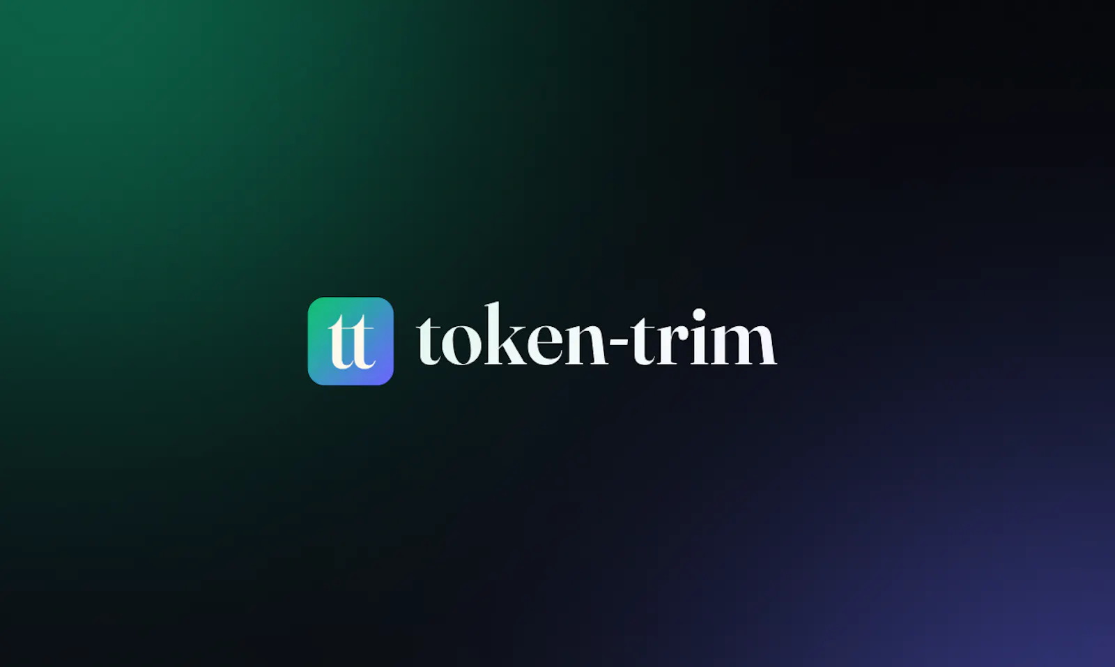 token-trim — Save AI Tokens screenshot 1