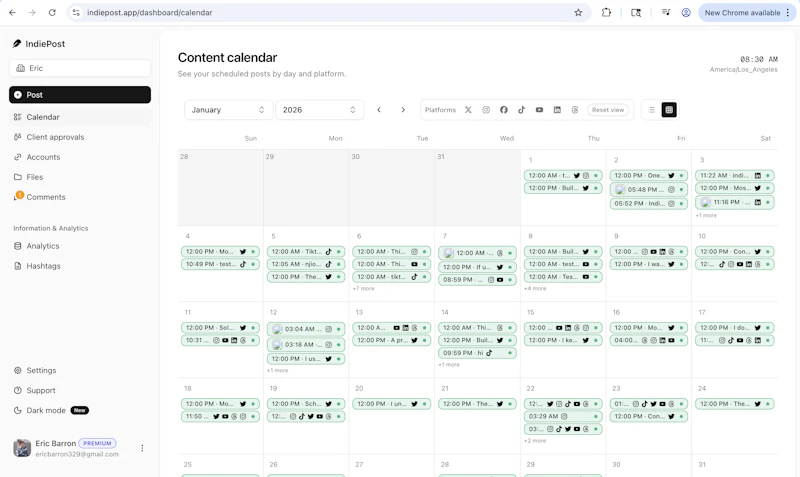 IndiePost screenshot 3