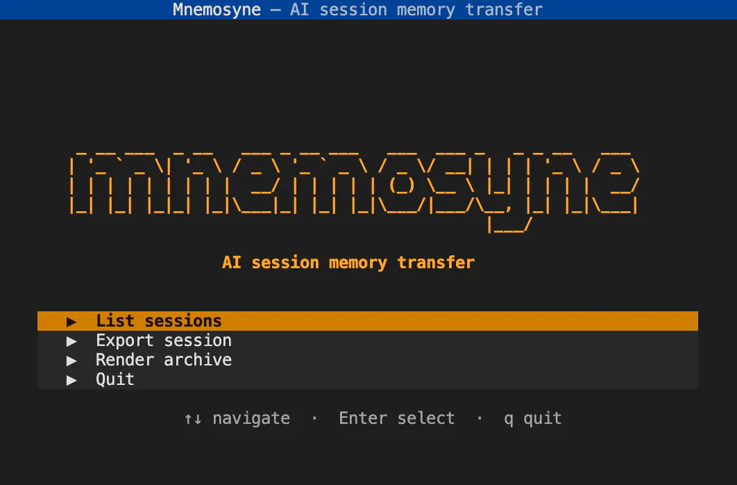 Mnemosyne gallery image