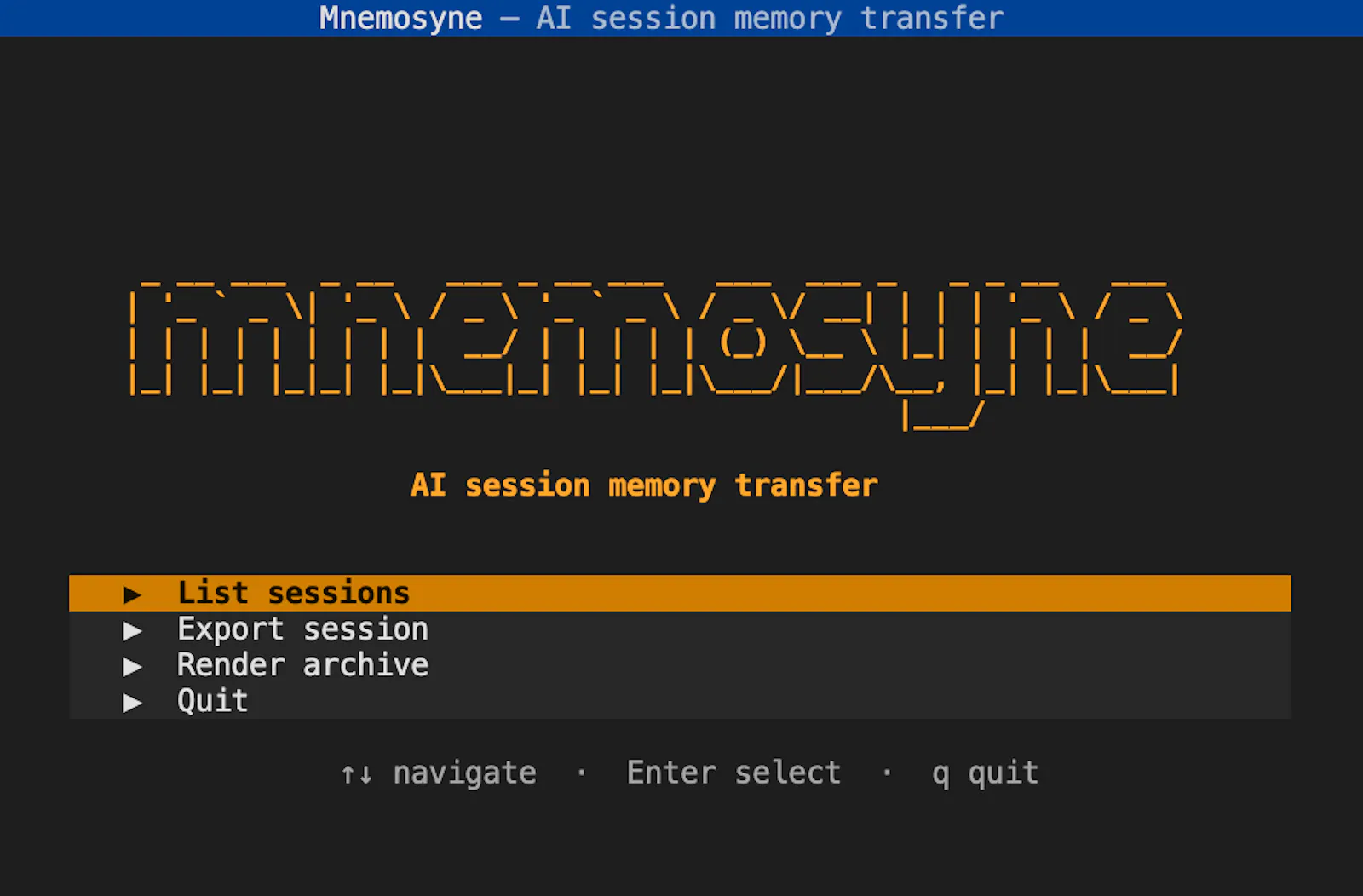 Mnemosyne screenshot 2