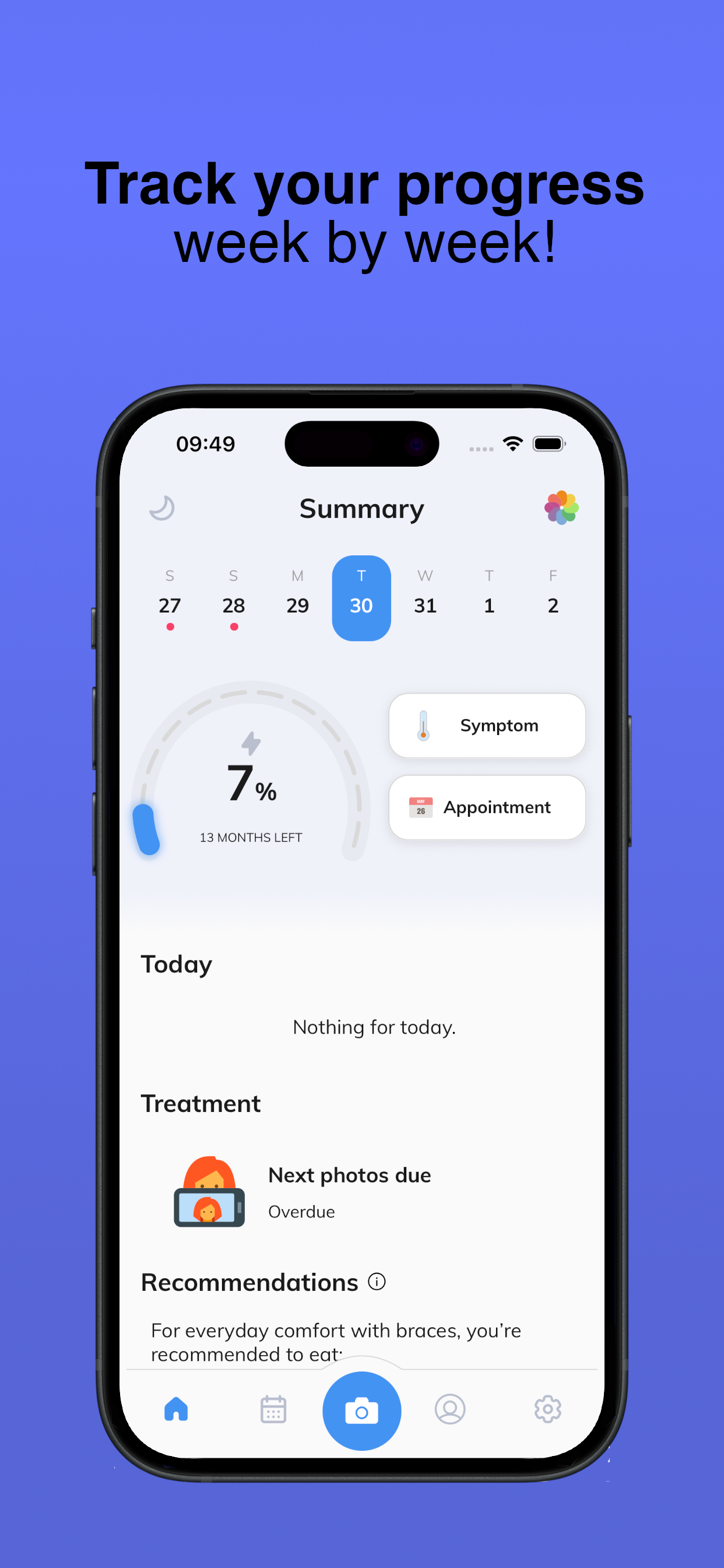 My Braces Tracker - Screenshot 2 showing product features and functionality
