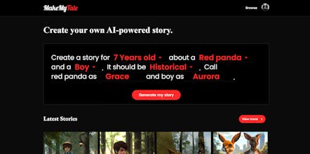 MakeMyTale gallery image