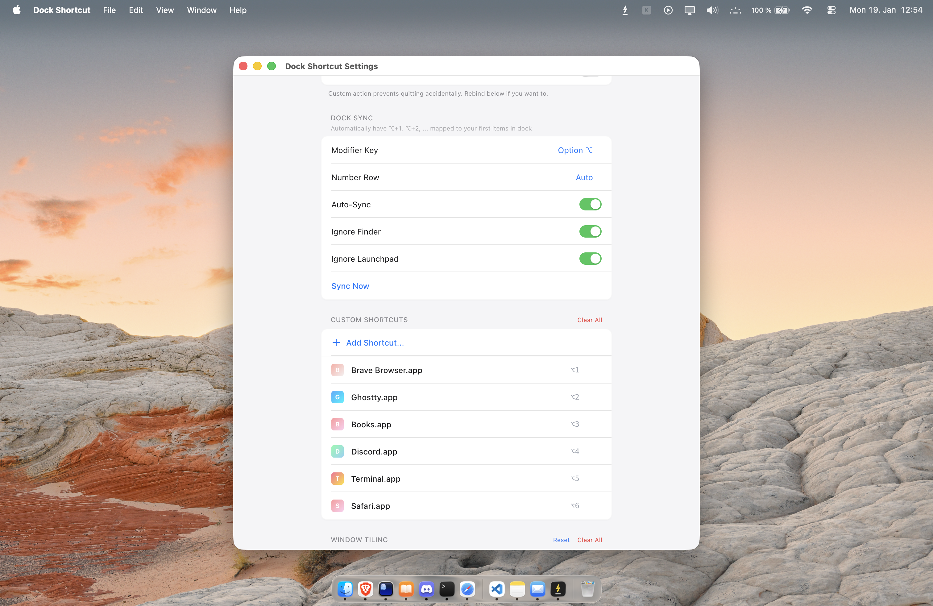 Dock Shortcut gallery image