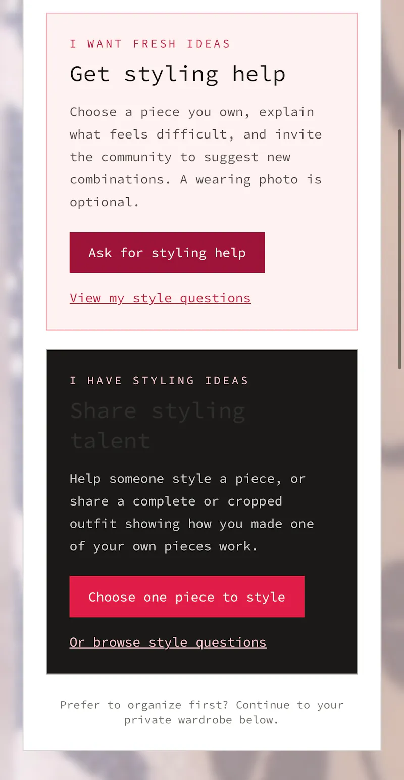 Wardrobe Logics screenshot 1
