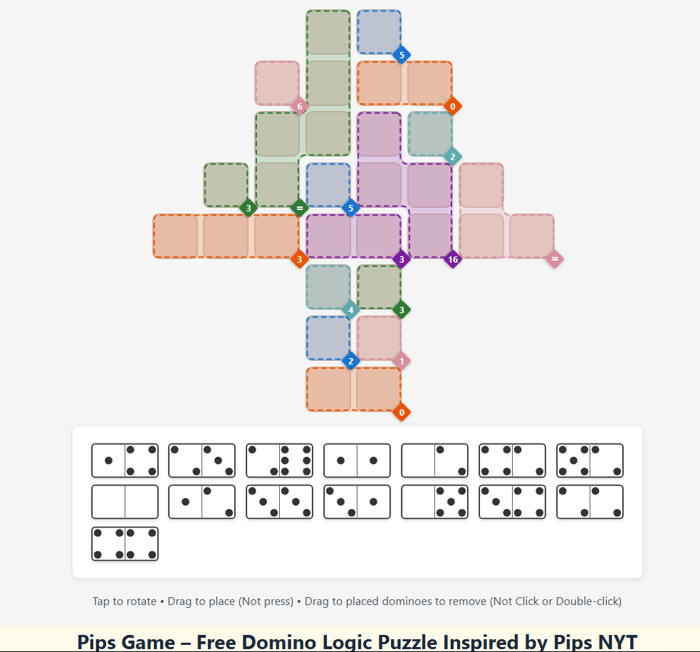 Pips game gallery image