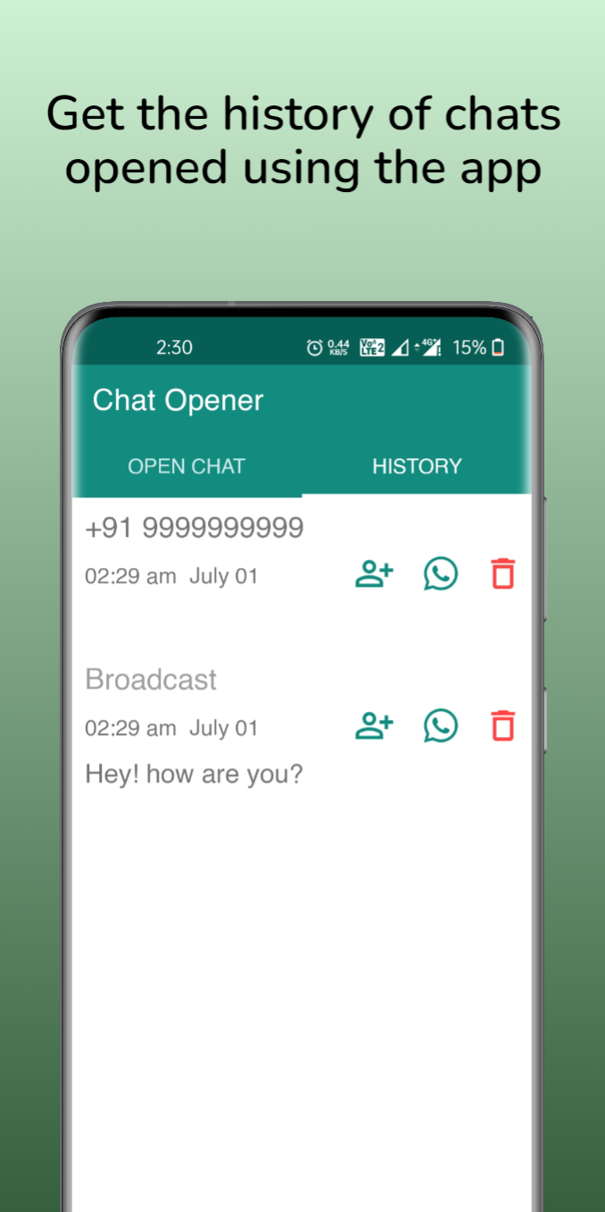 Apri chat media 3