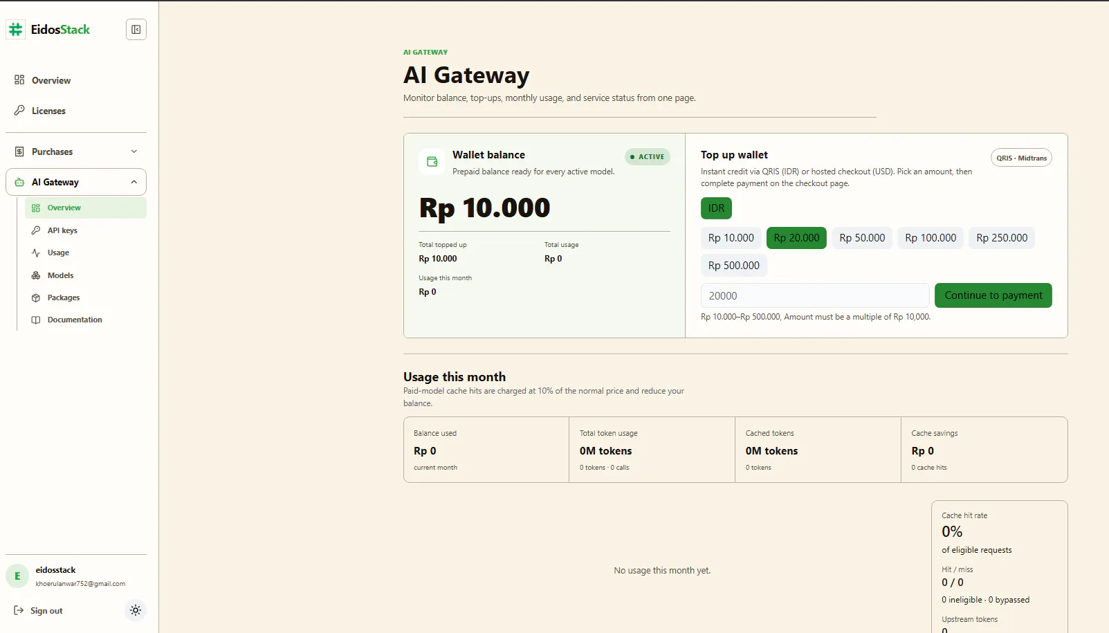 EidosStack AI Gateway gallery image