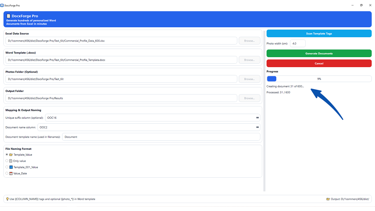DocxForge Pro gallery image