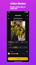 Maskmoji: hide face in video gallery image