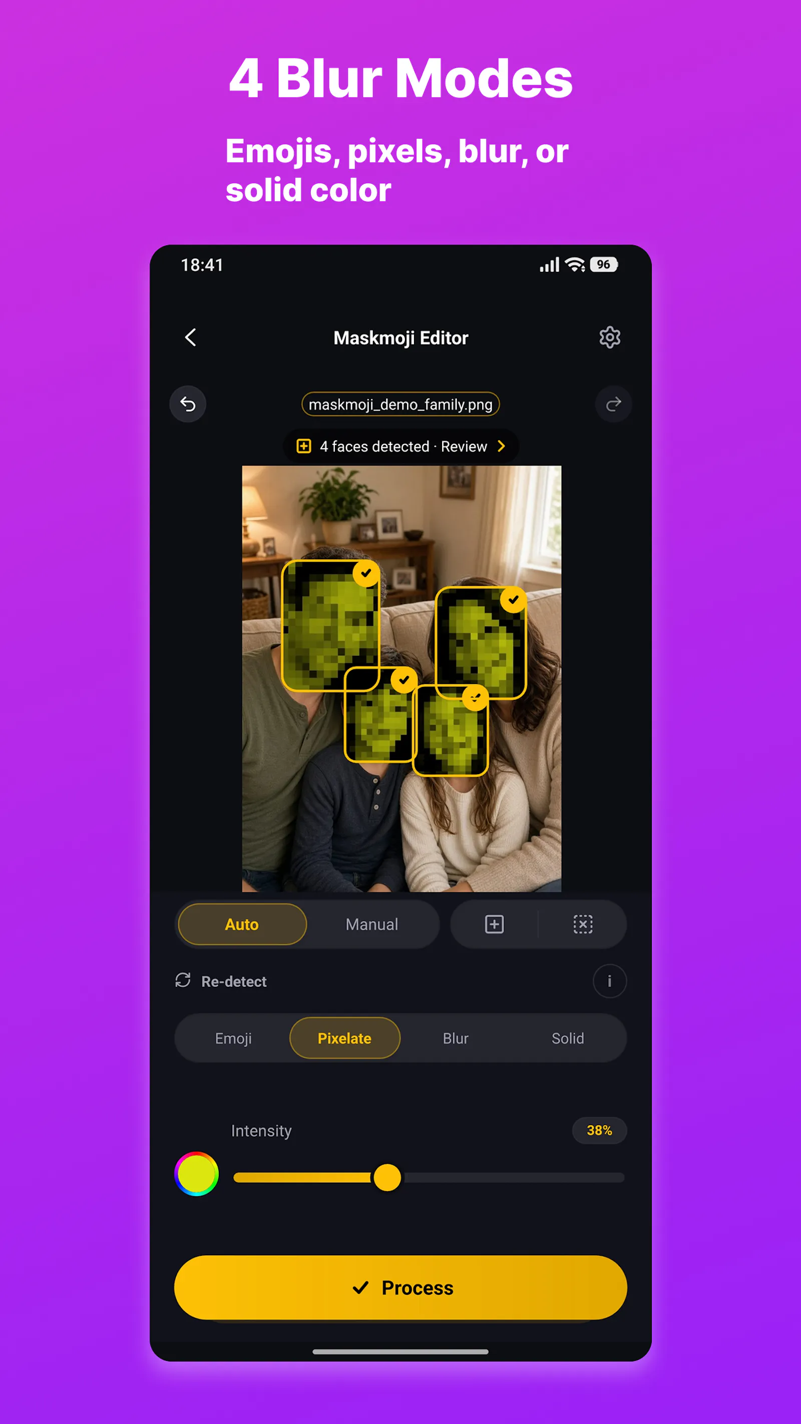 Maskmoji: hide face in video screenshot 7