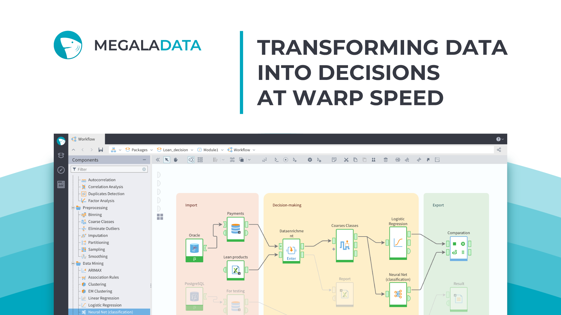 وسائط طبعة مجتمع Megaladata - منصة منخفضة الرمز للتحليلات المتقدمة 2