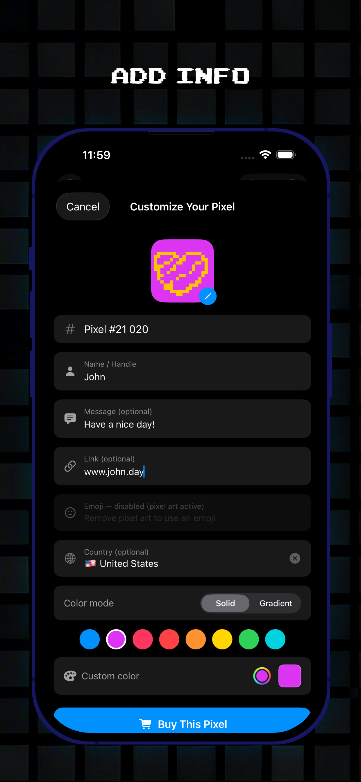 We Are Pixel - Leave your legacy gallery image