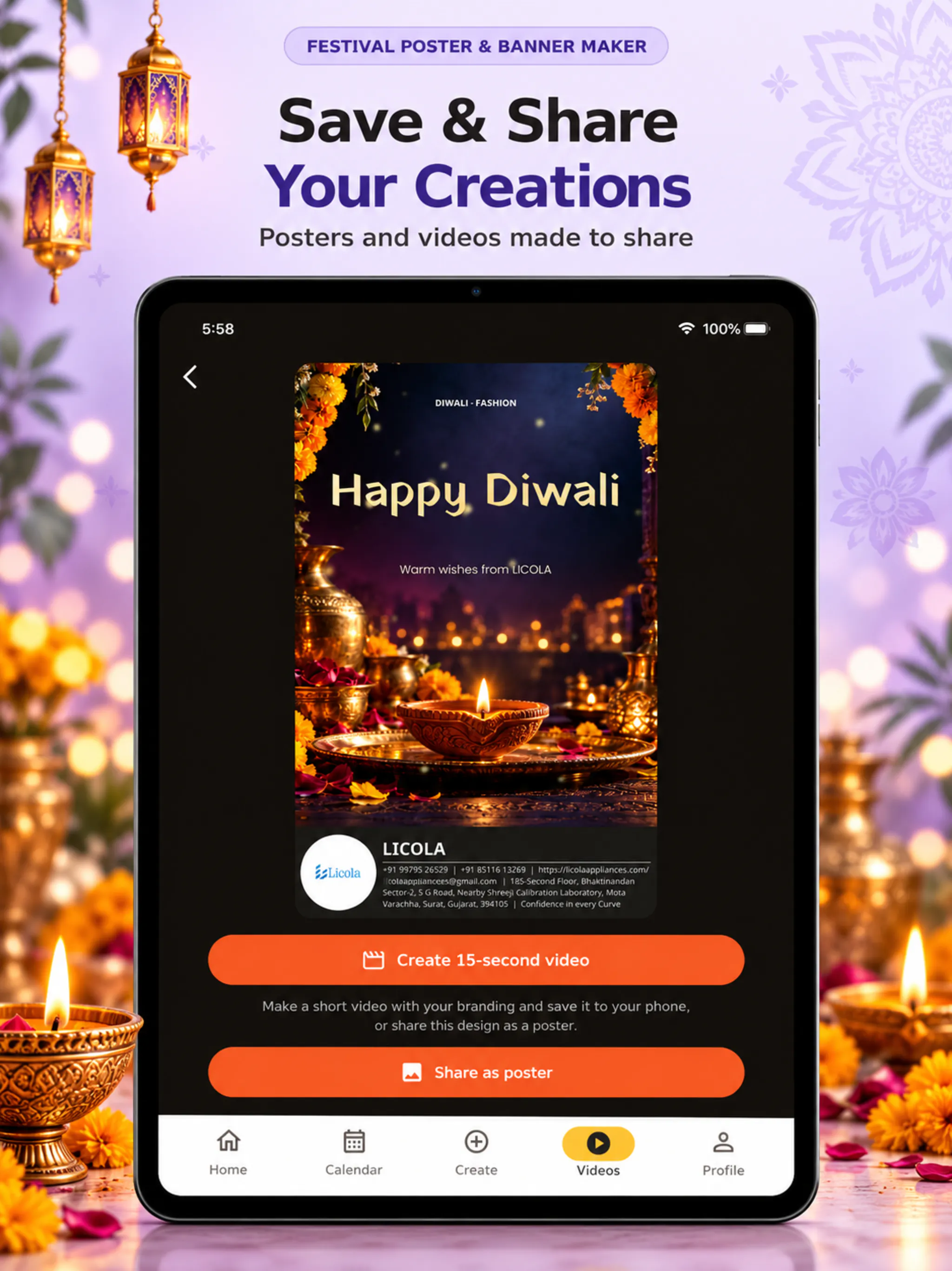 Festival Poster & Banner Maker gallery image