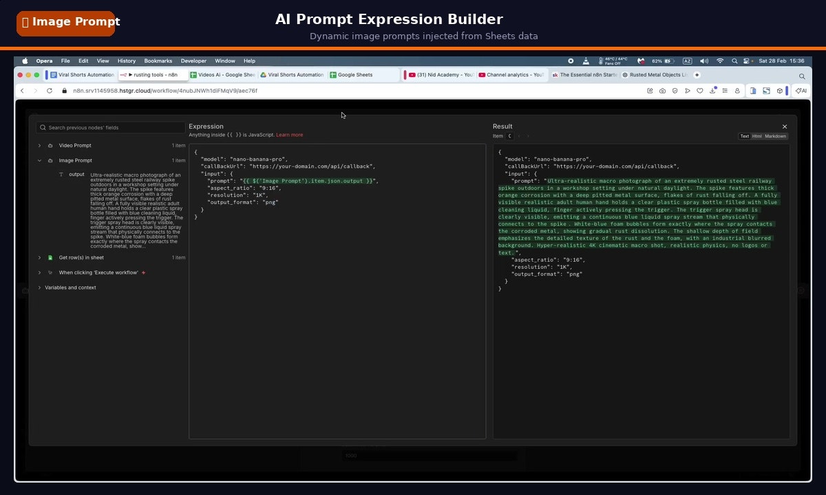 Rdoud AI n8n Automation Templates - Screenshot 3 showing product features and functionality