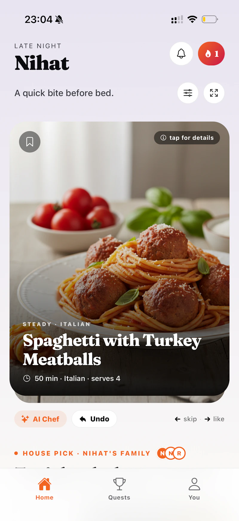 OneBite screenshot 1