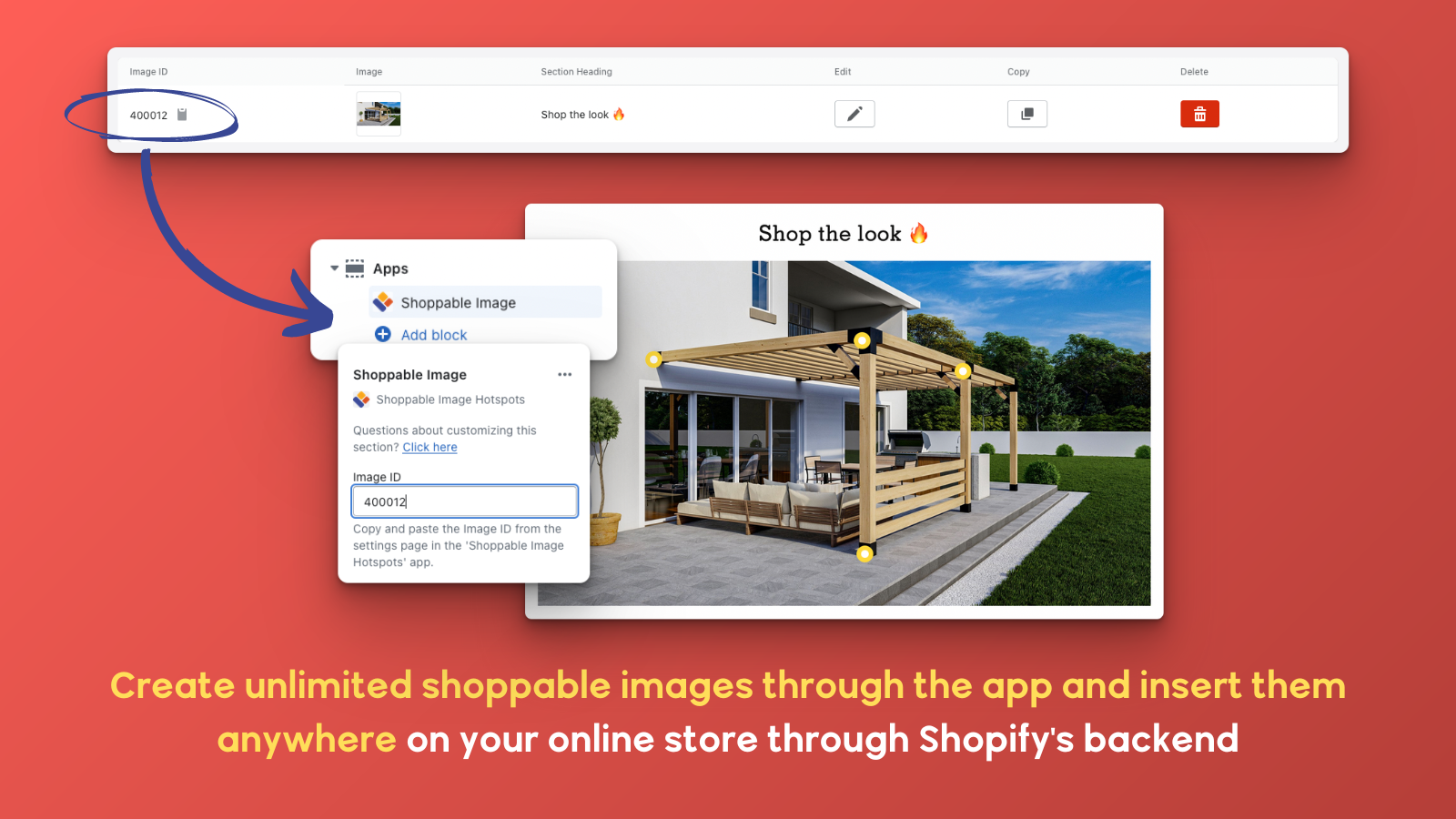 Mídia 5 de Hotspots de imagem de compra - Transforme imagens chatas em imagens de compras