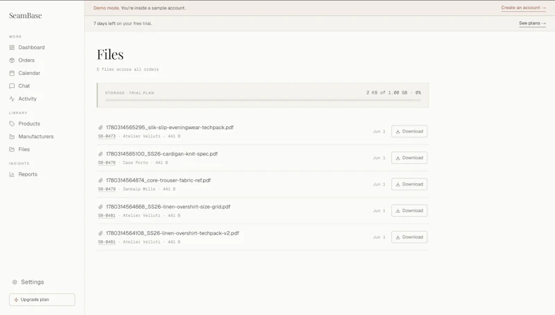 SeamBase screenshot 4