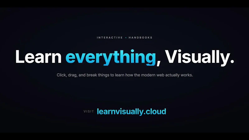 Learn Visually screenshot 1 (video preview)