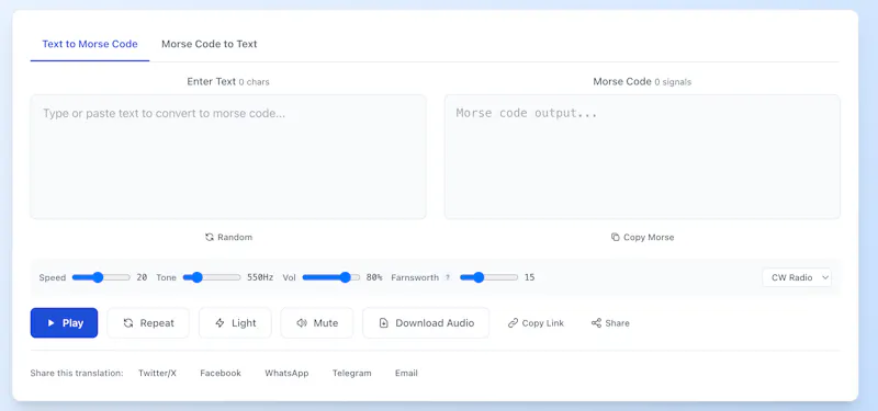 MorseCoder screenshot 1