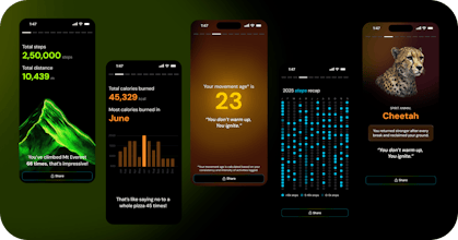 Apple Health Wrapped 2025 gallery image