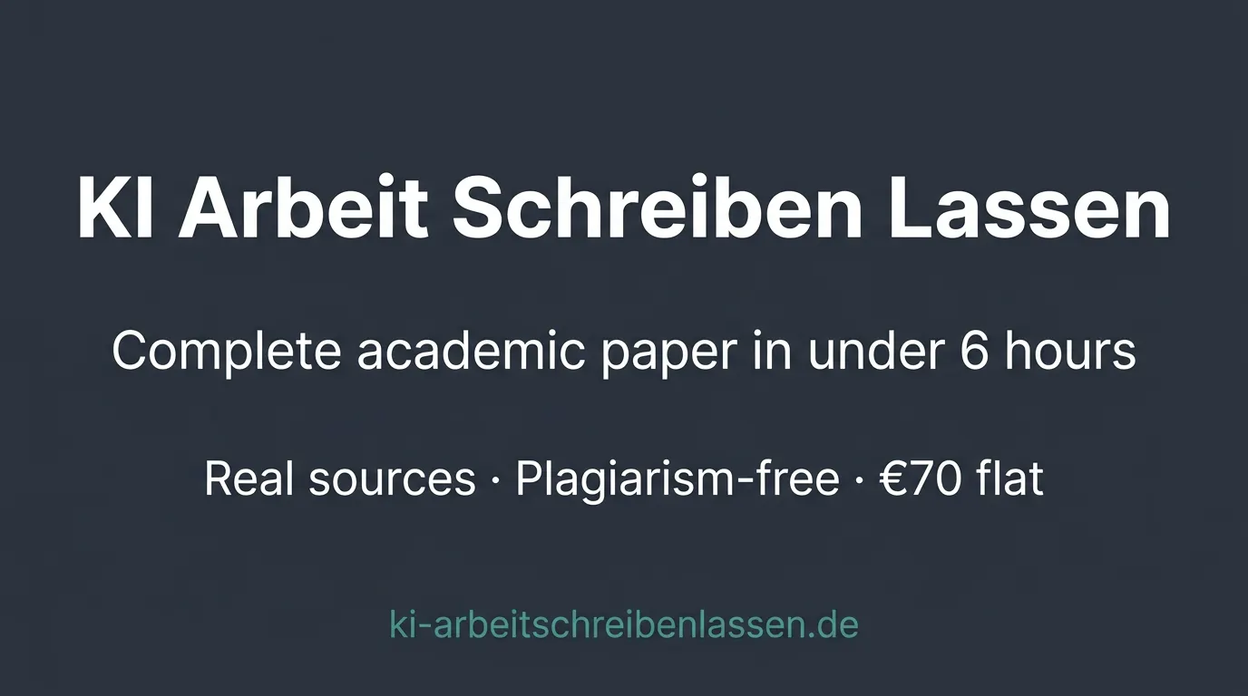KI Arbeit Schreiben Lassen 项目横幅