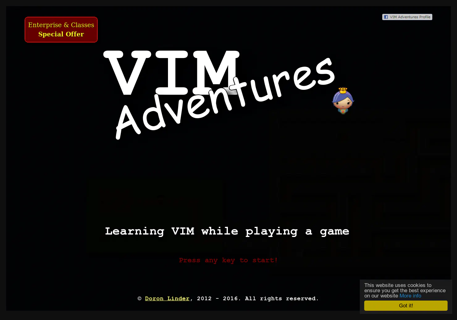 VIM Adventures