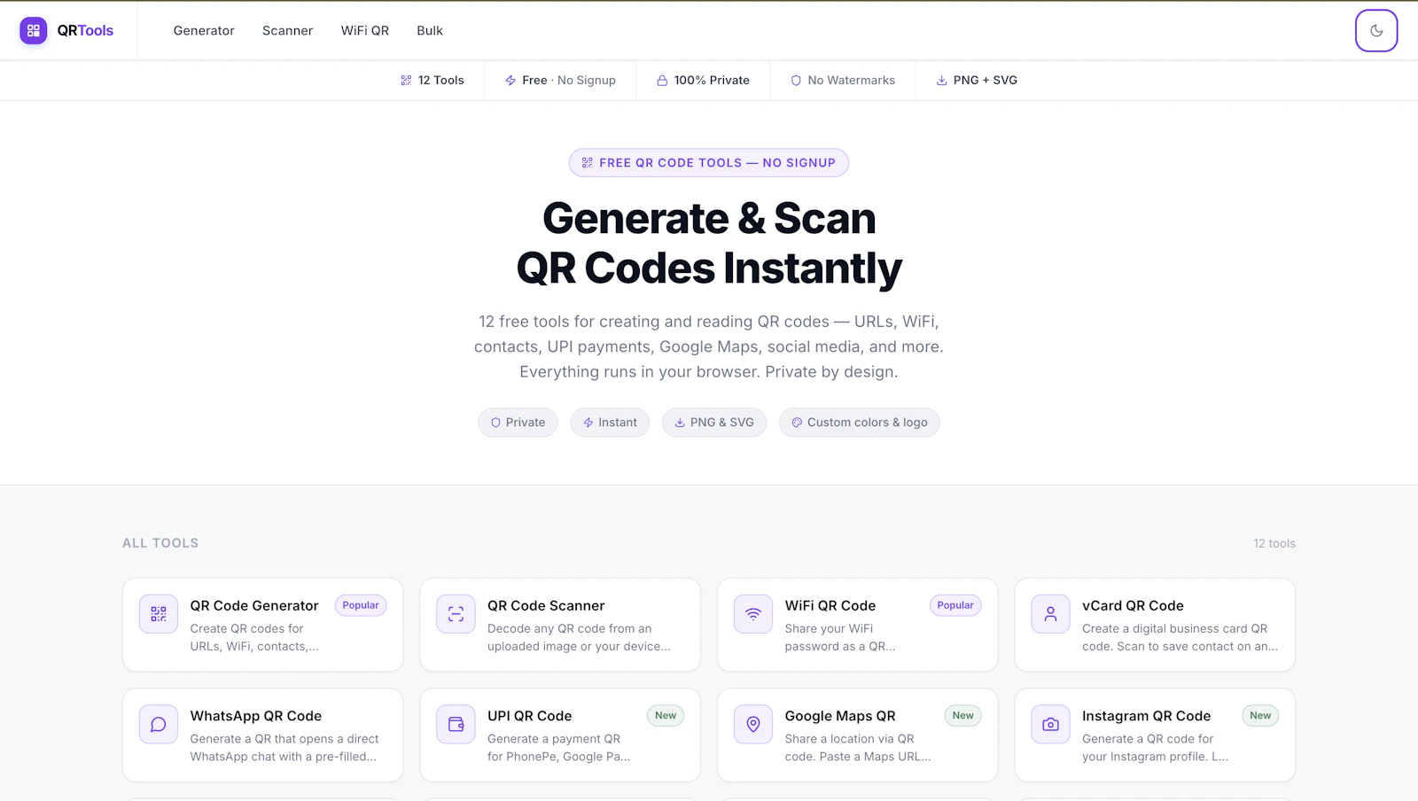 QR Tools by Renderlog screenshot 2