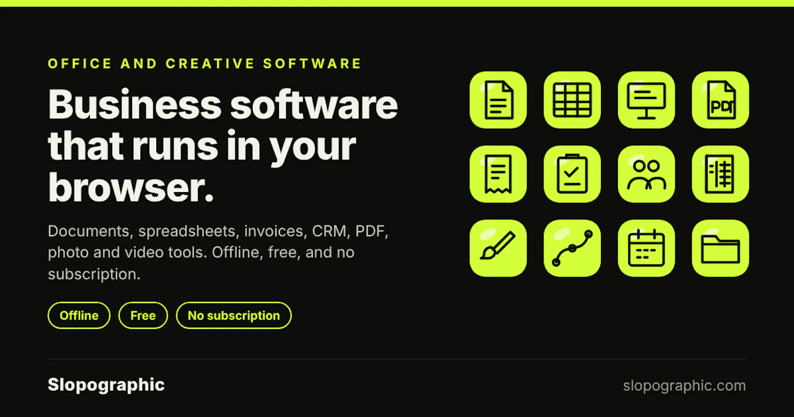 Slopographic.com screenshot 1