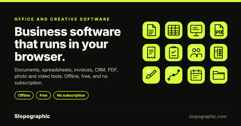 Slopographic.com screenshot 1