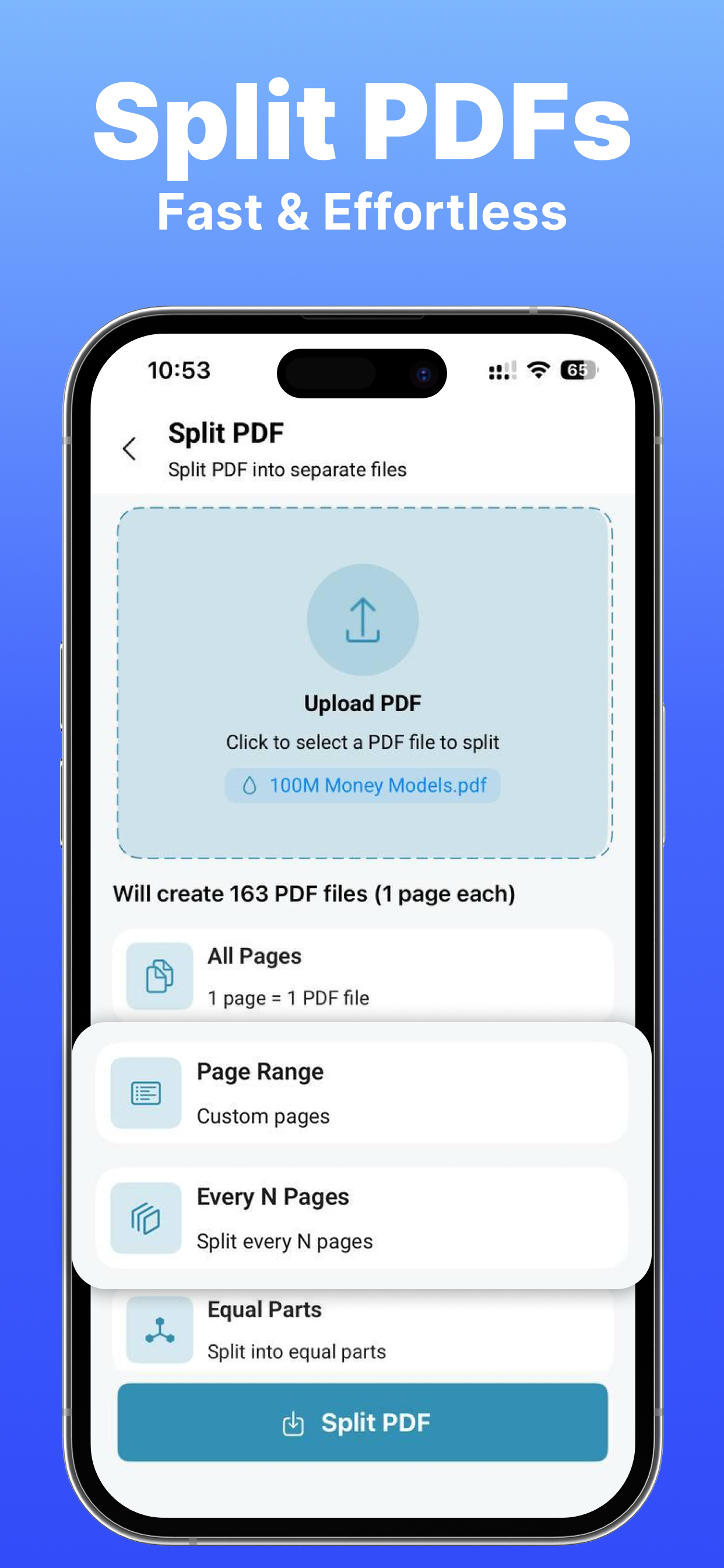 PDFBuddy: Scan, Convert & Manage PDFs - Screenshot 5 showing product features and functionality