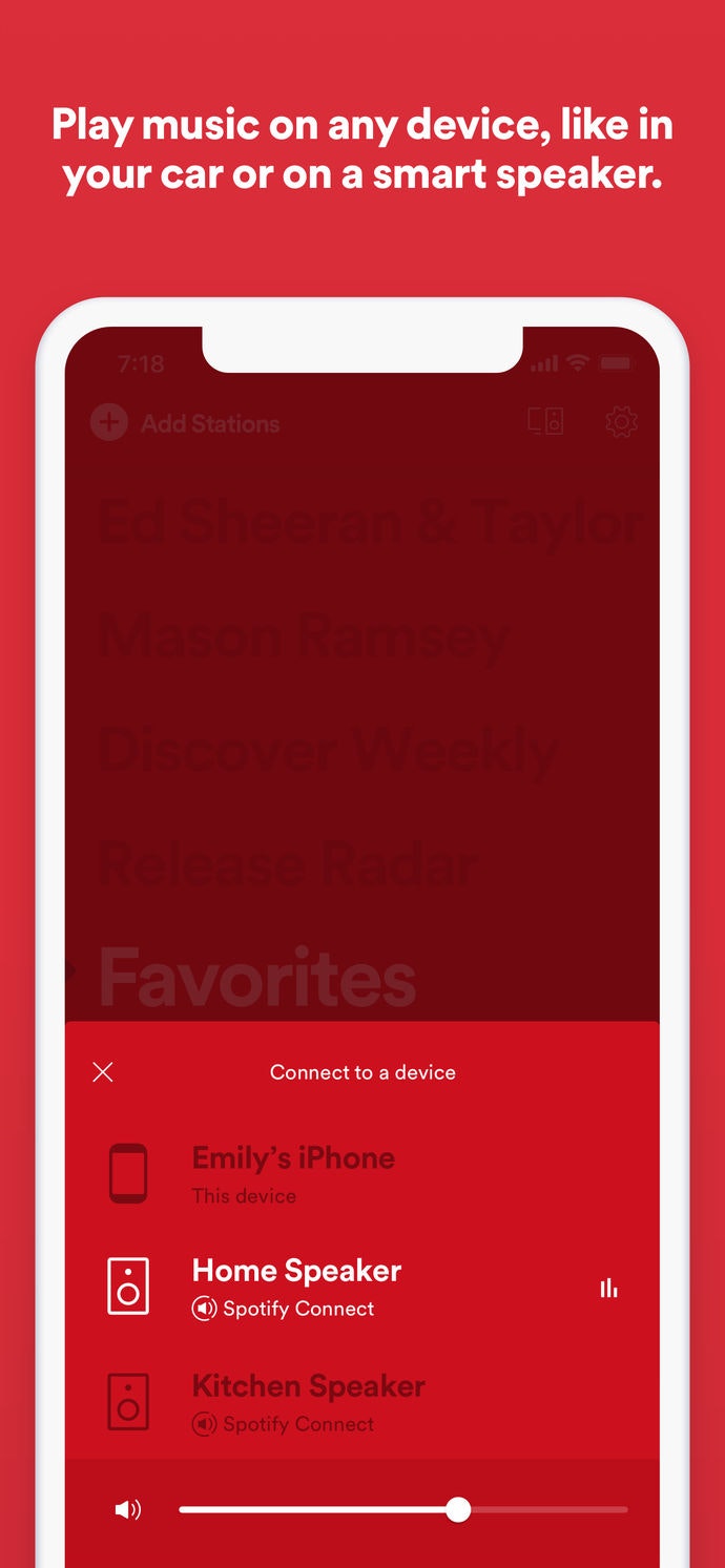 Spotify Stations gallery image