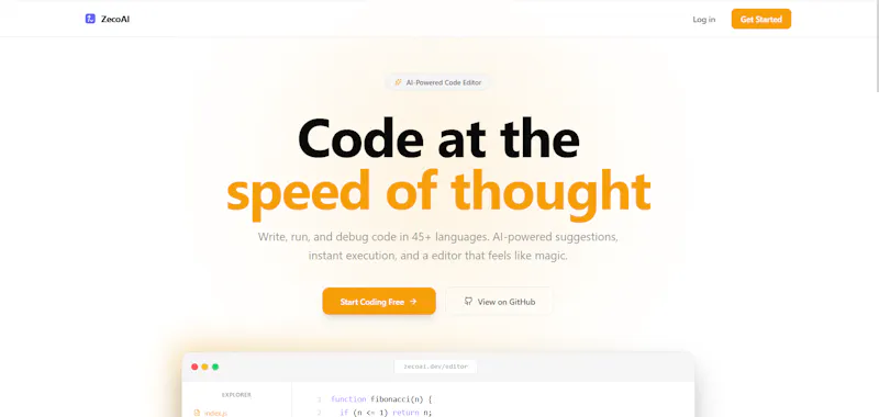 ZecoAI screenshot 1
