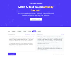 Humanize AI Text App gallery image