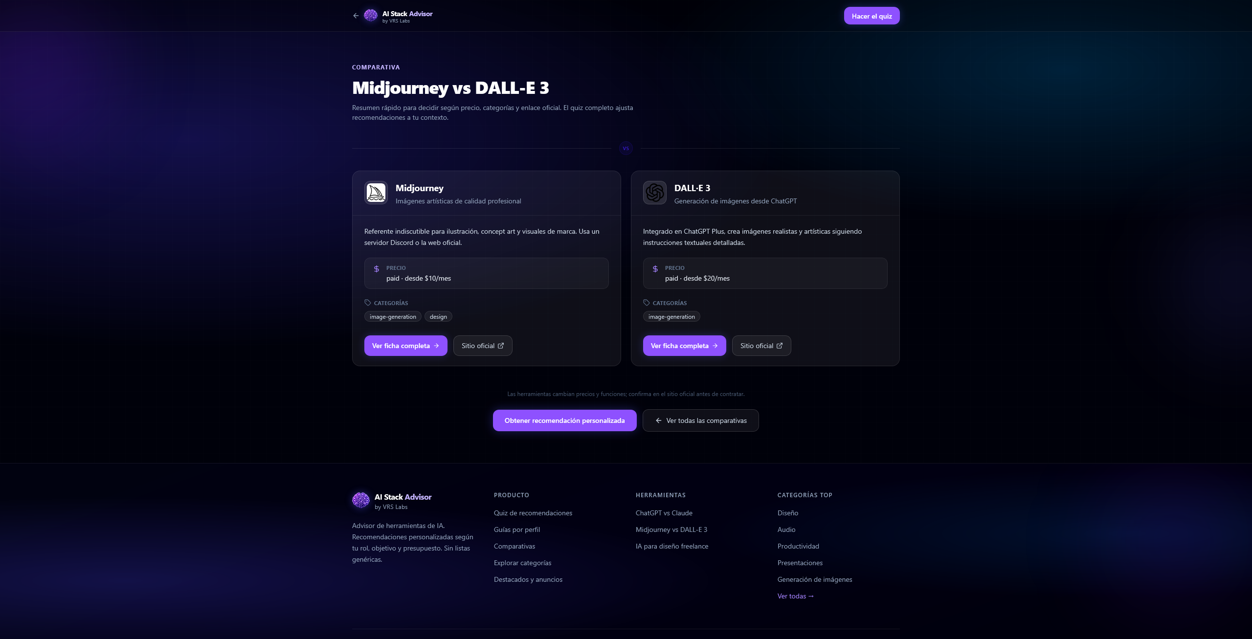 AI Stack Advisor by VRS Labs gallery image
