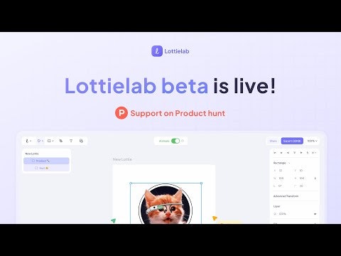 startuptile Lottielab-Create and ship lottie animations to sites and apps faster