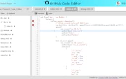 GitHub Repo Code Editor media 1