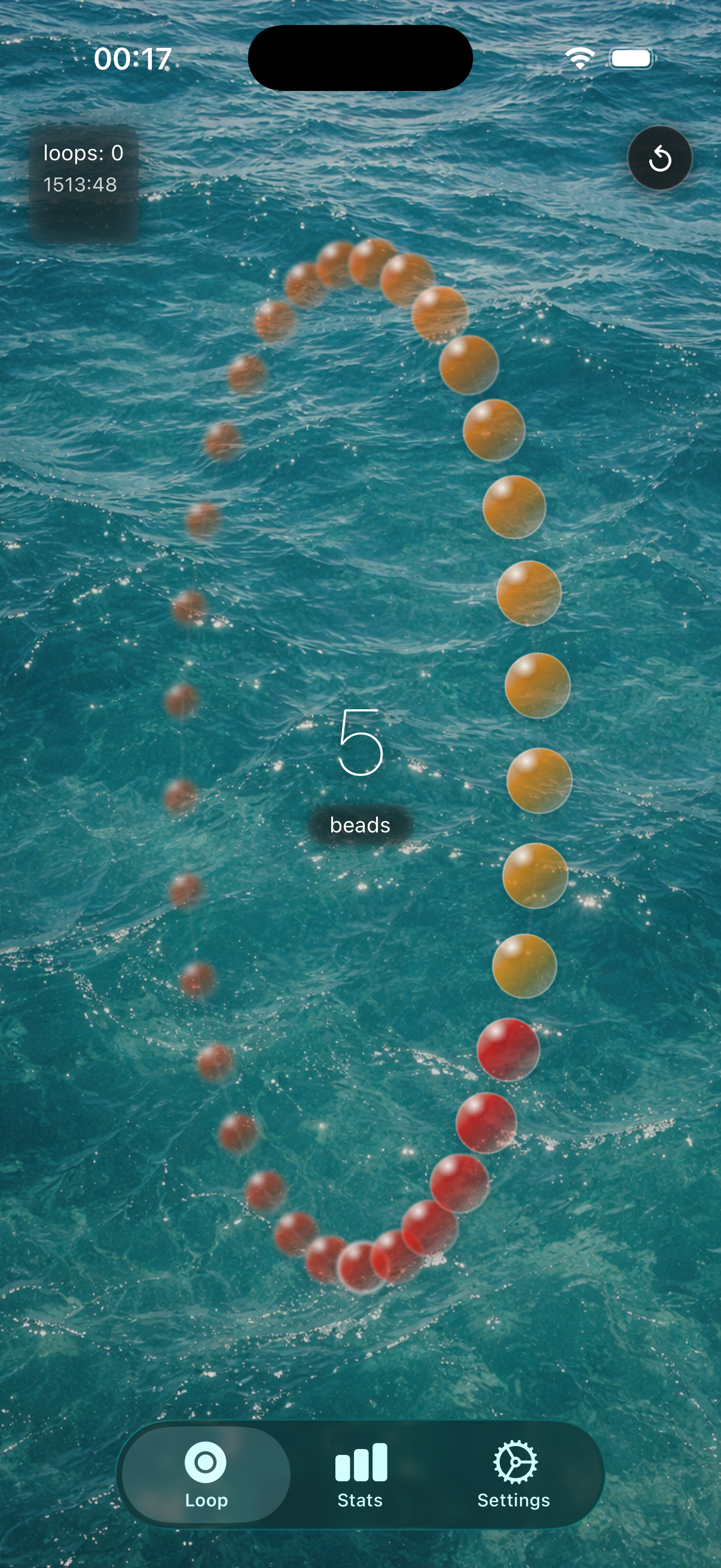 Worry Beads - Digital Komboloi - Screenshot 2 showing product features and functionality