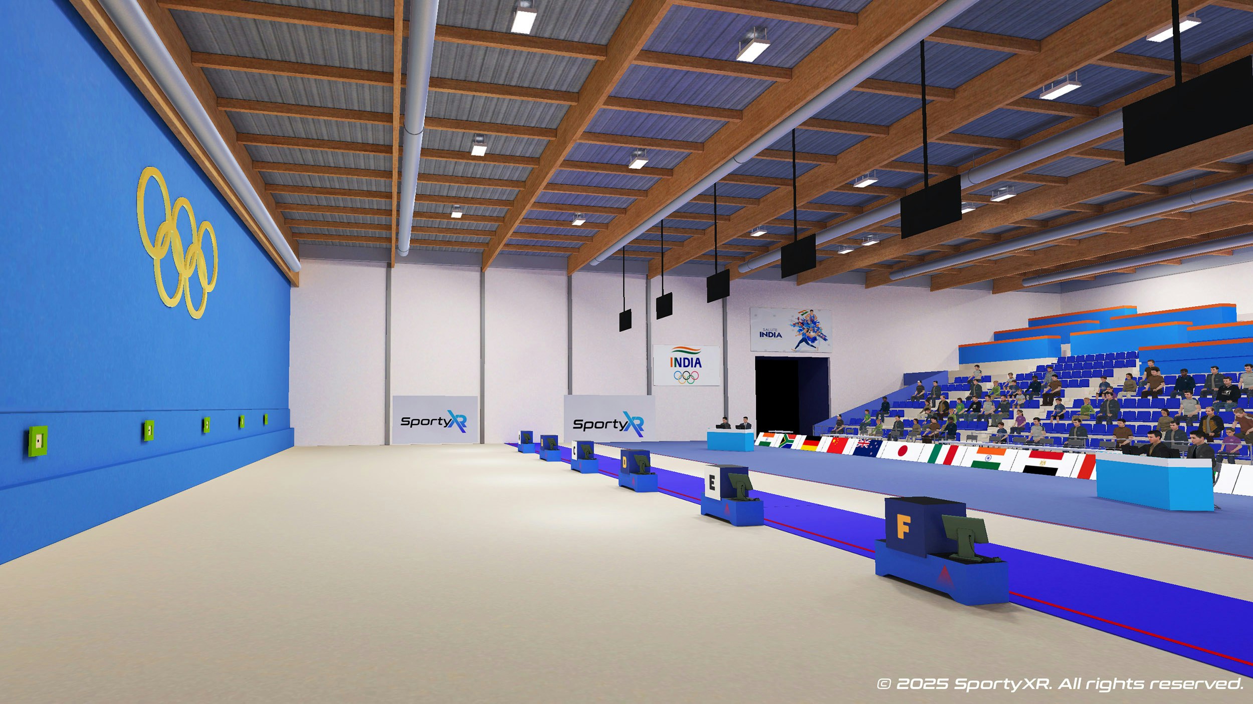 エアピストル10m：オリンピックトレーニングVR - リビングルームからオリンピックの範囲まで数秒メディア5