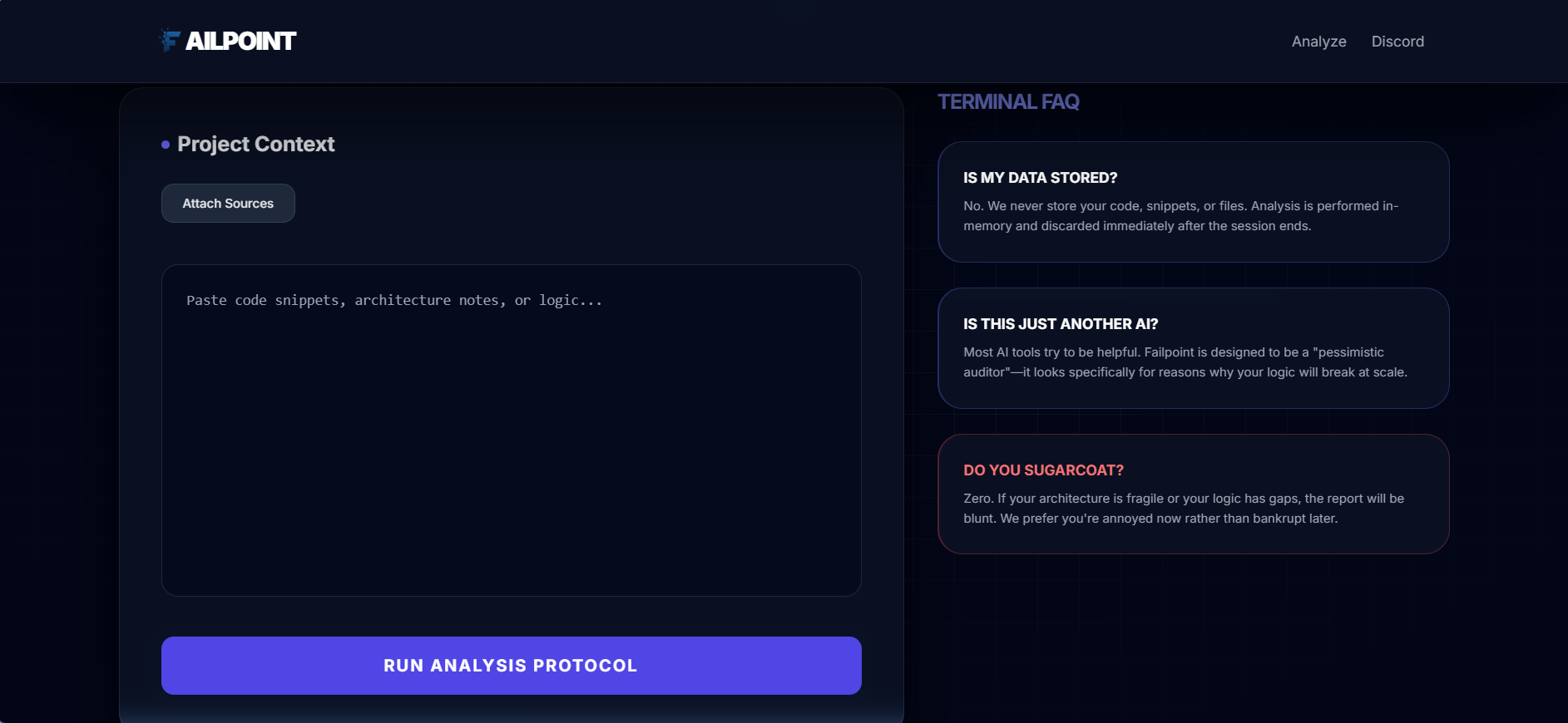 Failpoint gallery image