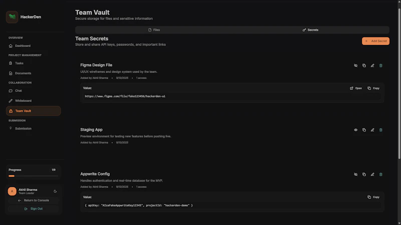 hackerDen screenshot 8