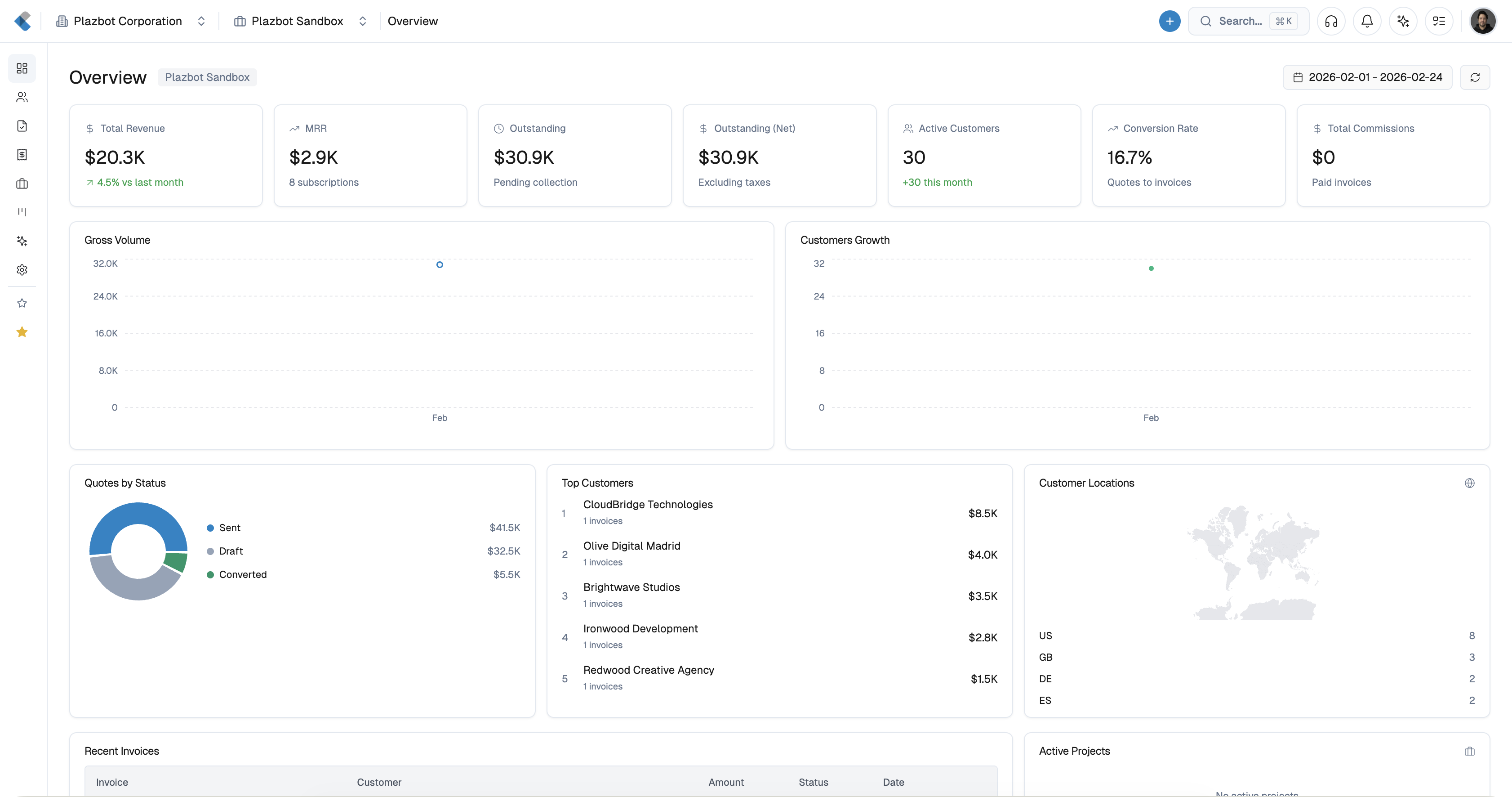 Corebill - Screenshot 3 showing product features and functionality