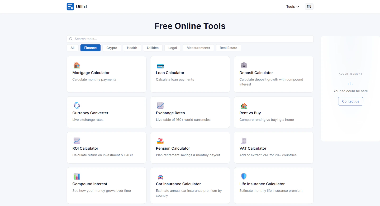 Utilixi screenshot 1