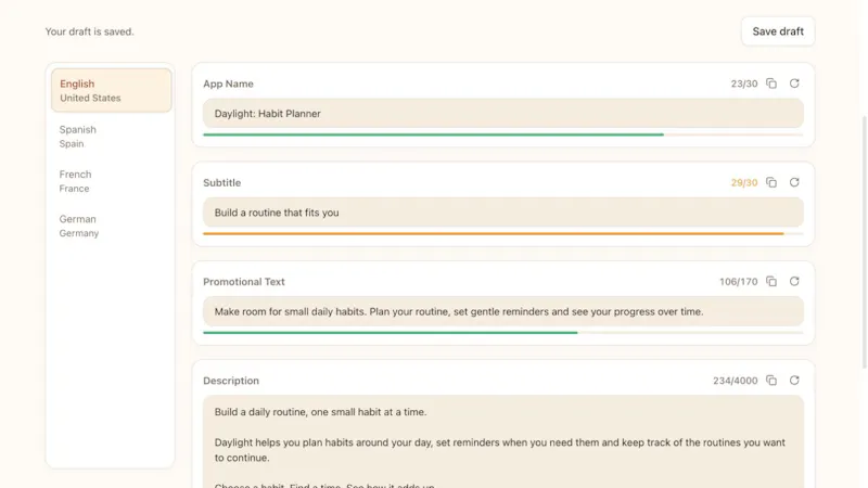AppDrift Screenshot Studio screenshot 7